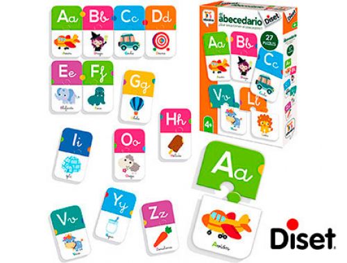 Jogo diset educativo o abecedrio , Diset , 152397 , 8410446689639